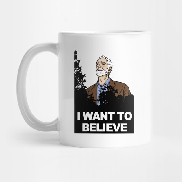 Corbyn I Want To Believe by dumbshirts